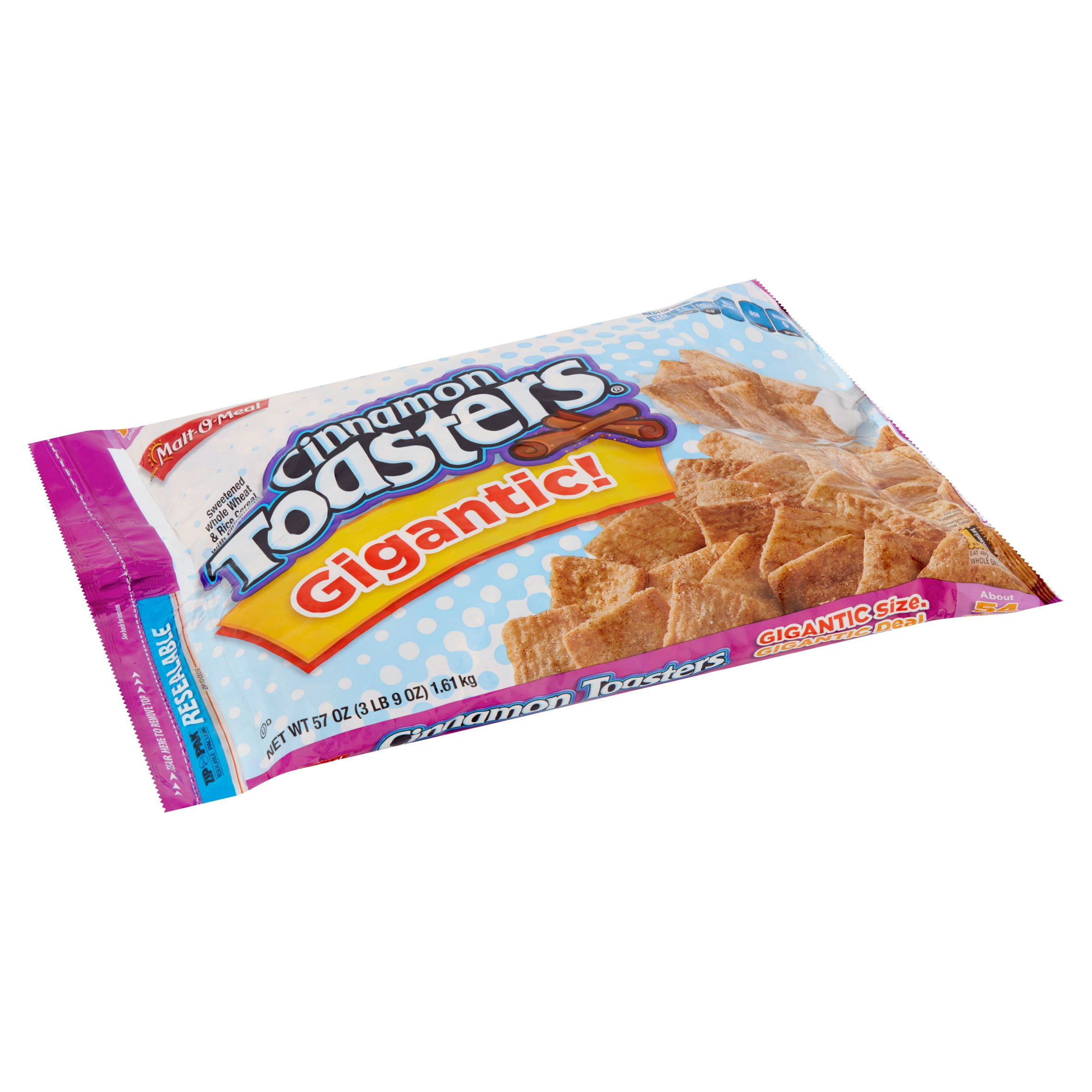 Malt-O-Meal Cinnamon Toasters Gigantic! Cereal, 57 oz
