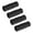 Black, variant on Kuntesetty 4 Pcs Anti slip Foam Grip Handle Cushions Grips Pads Crutch Cane Replacement 1.9cmx3.3cmx1.5cm