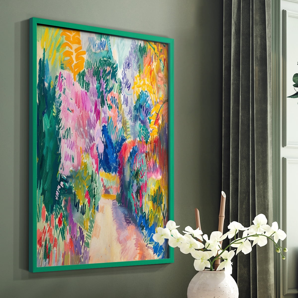 Matisse XLII Framed Print - Solid Wood