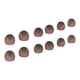thumbnail image 1 of 12 almohadillas de repuesto para auriculares con aislamiento de ruido, cómodas puntas de silicona para la mayoría de los auriculares, 1 of 5