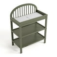 thumbnail image 4 of Graco Olivia Infant Wood Changing Table with Changing Pad, Olive, 4 of 13