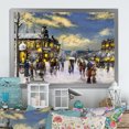 thumbnail image 1 of Designart Paris In Christmas Winter I Traditional Framed Wall Art, 1 of 4