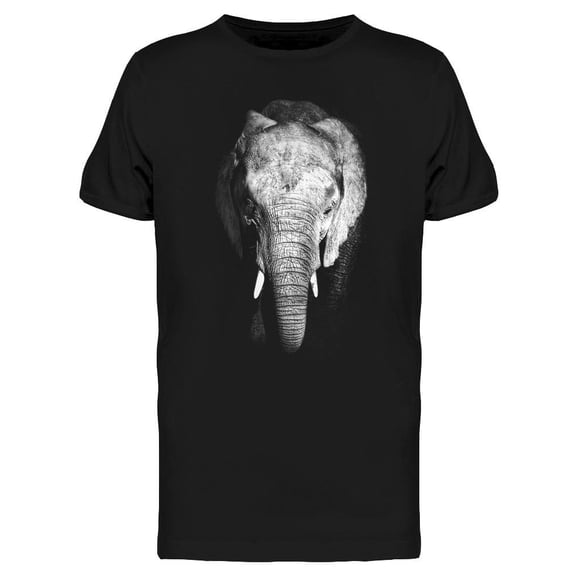 Portrait African Elephant Tee Men's -Image by Shutterstock