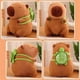 thumbnail image 5 of Capybara Stuffed Animal, Capybara Plush Toy Cute Capybara Plushie Pillow Doll Gift and Home Decoration 23cm 26-27s, 5 of 5