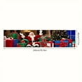 thumbnail image 4 of Christmas Santa Claus Garage Door Cover for Holiday Decoration,Santa Claus Garage Door Banner Decoration Winter Garage Cover Holiday Door Cover Winter Snowflake Backdrop for Indoor Outdoor Decoration, 4 of 5