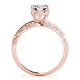 thumbnail image 6 of Mauli Jewels 0.75 Carat Diamond Engagement Ring for Women – Halo Wedding Ring in 14K Rose Gold, 4-Prong Setting, 6 of 8