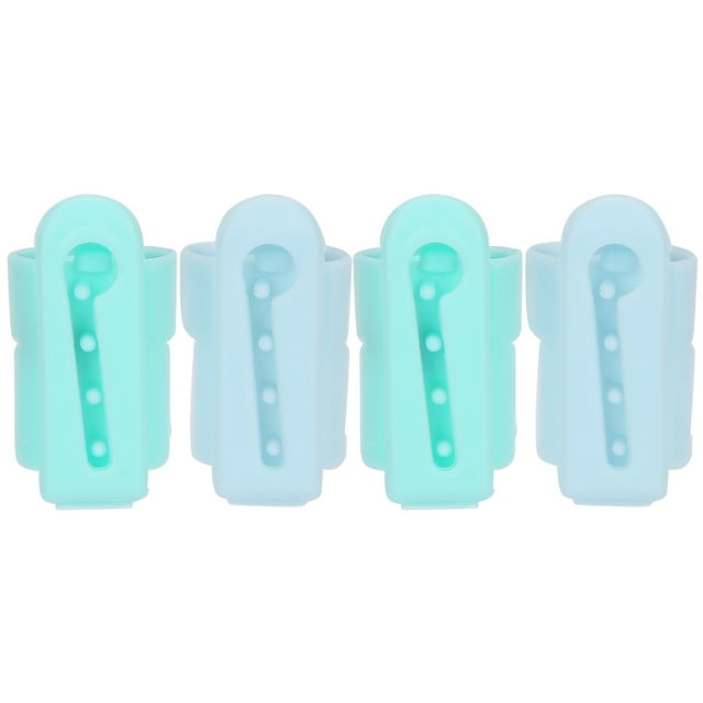Knitting Thimble Tool,4Pcs Knitting Thimble Tool Knitting Craft Accessories Plastic Knitting Finger Guides Class Leading Features