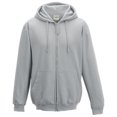 thumbnail image 2 of Just Hoods By Awdis College Zoodie-Heather Grey-M, 2 of 5