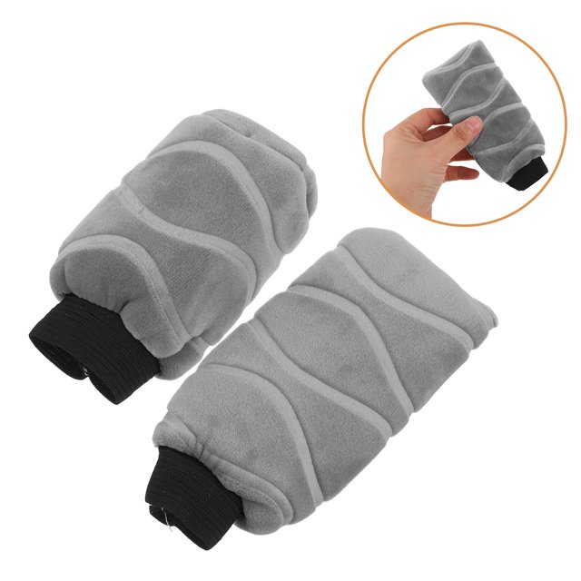 YSNOOWE 1Jgo Funda Decorativa Y Cálida Para De Y De Mano En Color Gris
