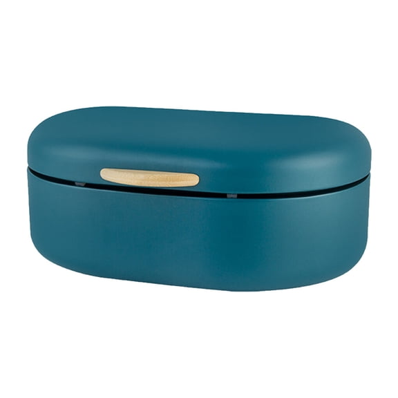 Caja de almacenamiento Bewildely verde negruzco para utensilios de cocina