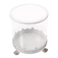 thumbnail image 5 of WHAMVOX Clear Dome Case Preserved Flower Glass Cover 15.50X13.50X13.50CM White, 5 of 8