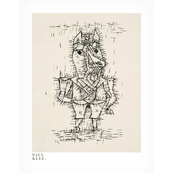 Trademark Fine Art Pictufy As Paul Klee Canvas Wall Art