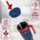 thumbnail image 5 of Magma Life Termo Acero Inoxidable para Niños Mini Flip 532 ml (18 oz), Doble Pared, Tapa Antiderrames con Popote, Mantiene Frío y Caliente, 5 of 6