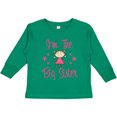 thumbnail image 3 of Inktastic The Big Sister Girls Long Sleeve Toddler T-Shirt, 3 of 5