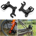 thumbnail image 3 of Happydeer 22/31.8mm Bicycle Bike Cycling Disc Brake Bracket Frame Adaptor Mounting Holder, 3 of 10