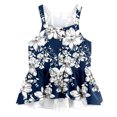 thumbnail image 1 of Tops de chaleco con botones estampados sin mangas de ocio de verano a la moda para mujer Fridja  gh367, 1 of 4