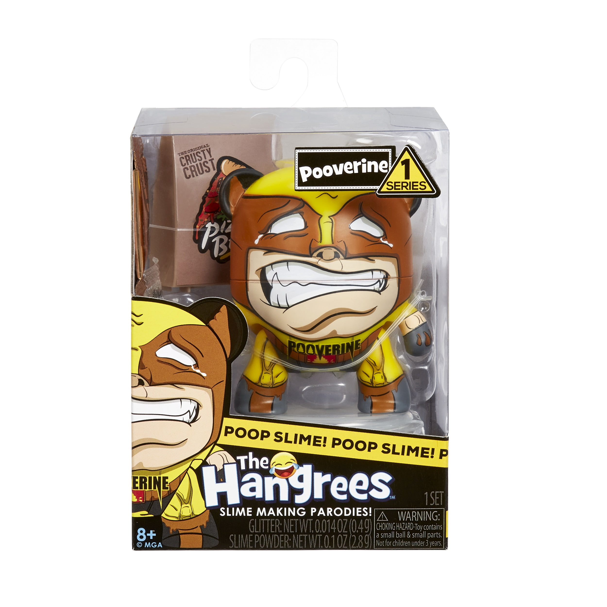 The Hangrees Pooverine Collectible Parody Figure with Slime 