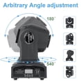 thumbnail image 2 of Luces para DJ Moving Head ZKYMZL, 25 W, 2 unidades, 8 gobos, 8 colores, 2 of 6