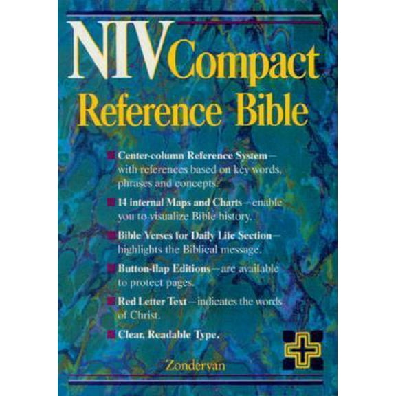 Pre-Owned NIV Compact Reference Bible (Paperback) 031090806X 9780310908067