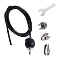 thumbnail image 2 of Cuerda de ambre de acero de 3,5 bo de tope de goma, Cable de polea de Fitness múltiple de peso DIY resistente para sistema de polea de entre SM SunniMix Cuerda de alambre de gimnasio, 2 of 8