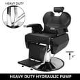 thumbnail image 6 of GoDecor Heavy Duty Barber Chair Salon Equipment, for Hair Stylist, Black, 6 of 8