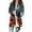 Multicolor #05, variant on Nmnitkp Women's Halloween Pumpkin Cardigan Long Sleeve Open Front Knit Outwear Over Coats Plus Size Knit Sweater Top Multicolor,L