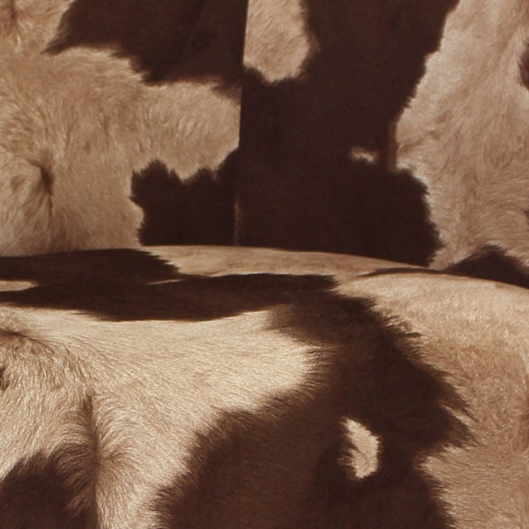 Fox Hill Trading Nikole Club Chair, Brown Cowhide Print photo 2