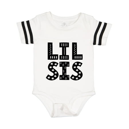 

Inktastic Little Sister Girl Clothes Outfit Gift Baby Girl Bodysuit