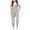 Grey, variant on Jumpsuits for Girls Casual Sleeveless Loose Spaghetti Strap Summer Rompers Long Pants with Pockets Pink for Size 8-9 Years
