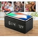 thumbnail image 4 of Led Wooden ClockDigital Alarm Clock Electronic Clock, 4 of 5