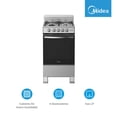 thumbnail image 5 of Estufa Midea de Piso 20 Pulgadas Silver MGS20FS1BIABG, 5 of 5
