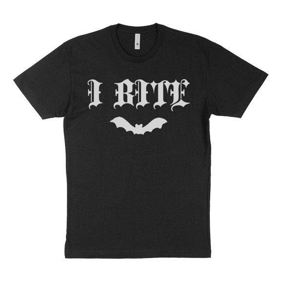 Bat I Bite Shirt Unisex Large Black