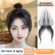 thumbnail image 3 of TQEHS Peluca con flequillo, peluca con línea de cabello invisible sin dejar rastro en la frente ё◇ δ} O5K0, 3 of 6
