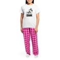 thumbnail image 4 of CafePress - Proud To Be A Shark Women's Light Pajamas - Women's Short Sleeve Print T-Shirt and Pants Light Cotton Pajama Set, 4 of 7