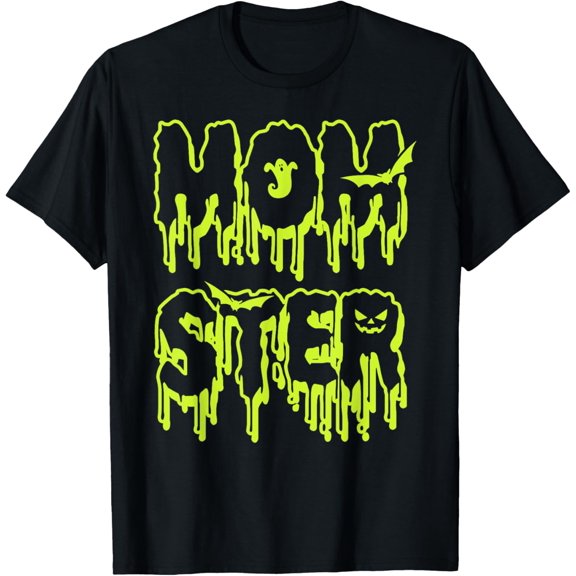 Melting Monster: "Momster" Halloween Vibe T-Shirt
