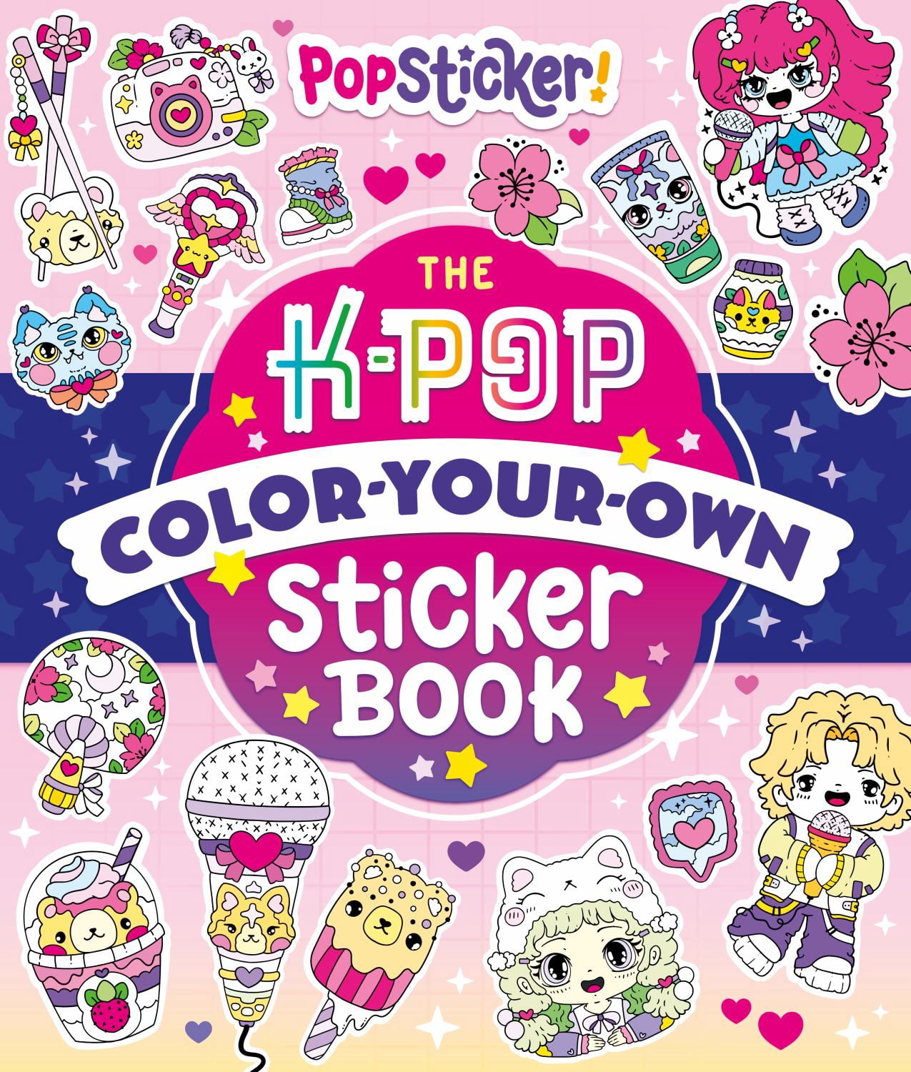 The K-Pop Canvas: Kpop gifts, Kpop book, Kpop stars, (Paperback