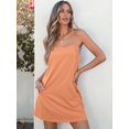 thumbnail image 2 of Vestido de tenis ANRABESS 2025, casual, holgado, naranja, talla S, para mujer, 2 of 7