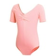 thumbnail image 4 of YTDSCS 3-11T Dance Outfits for Girls//Kids Teen Short Sleeve Leotards for Girls//Girls Dance Costume/Little Big Girls Dance Outfits/, 4 of 10