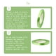 thumbnail image 2 of Injueey Rollo de rizado de cinta de plástico Envoltura de regalo Piezas de artesanía Recorte Suministros de artesanía Accesorio de boda para Kits de decoración para fiestas verde, 2 of 6