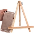thumbnail image 3 of EeaseMX Caballete pequeño de madera para mesa, calendario, expositor, marco triangular de madera para fotos, pintura, para niños (9 x 15 cm), 3 of 7