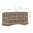 thumbnail image 2 of Sauder Harbor View Corner TV Stand in Antiqued White, 2 of 3