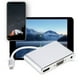 thumbnail image 4 of Convertidor adaptador Lightning a HDMI + VGA + Audio HUB para iPhone5/5S 6/6S 6plus 6splus 7/ipad4/ipad, 4 of 5