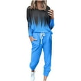 thumbnail image 1 of Birdeem Ensembles de Noël pour Femmes Deux Pièces Imprimé Col Rond Manches Longues Hauts Pantalons Décontractés Survêtement, 1 of 1