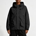 thumbnail image 5 of WRKEKC Windbreaker Jackets for Women Hooded Long Sleeve Zip Up Waterproof Windproof Outdoor Casual Coat with Pockets, 5 of 6