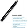 thumbnail image 3 of Rear Shocks Absorbers,ECCPP Gas Shocks for Toyota fits 2005-2014 for Toyota Tacoma Pair Shocks with 349010, 3 of 5