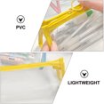 thumbnail image 5 of HEMOTON  2 Pcs Cosmetic Bag Storage Stationery Pouches Clear Toiletry Travel Make up Makeup, 5 of 8