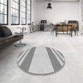 thumbnail image 4 of Ahgly Company Machine Washable Indoor Rectangle Transitional Gray Area Rugs, 5' x 7', 4 of 7