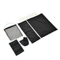 thumbnail image 4 of Director Chair Cover, Simple Installation  Chair  Exquisite Wear Resistant With Garbage Storage Bag For Office Purple,Black,Rose Red, 4 of 8