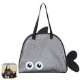 thumbnail image 2 of Fish Shape Mesh Beach Bag, 18.31X15.75" Large Capacity Beach Bag, Breathable Mesh Beach Tote, Portable Mesh Pool Bag, Mesh Storage Bag, Sand Organizer Handbag for Beach Swimming Pool Outdoor Travel, 2 of 4