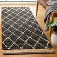 thumbnail image 2 of SAFAVIEH Natural Fiber Ingram Geometric Runner Rug, Charcoal, 2'6" x 8', 2 of 9